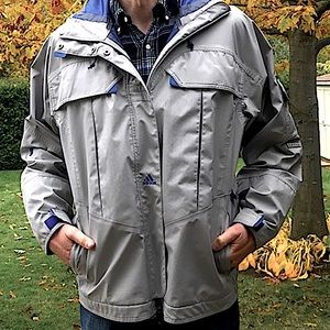 Adidas rain jacket EUC
